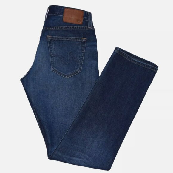 AG ADRIANO GOLDSCHMIED The Graduate Tailored Leg Blue Jeans Size 30R - Picture 1 of 9